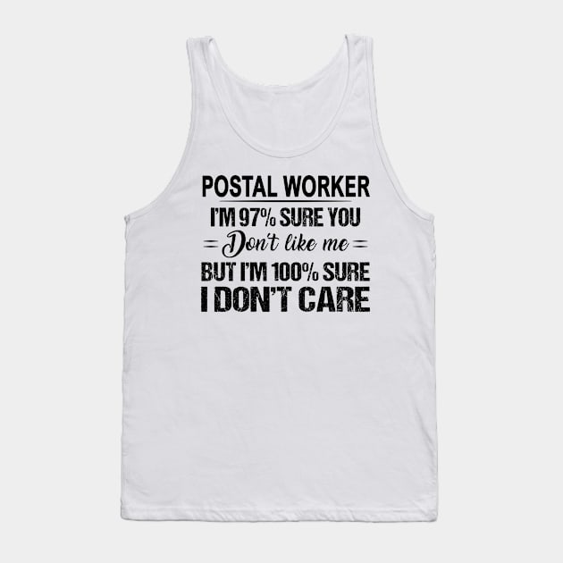 Postal Worker Tank Top by janayeanderson48214